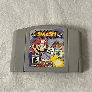 Nintendo N64 super smash bros game